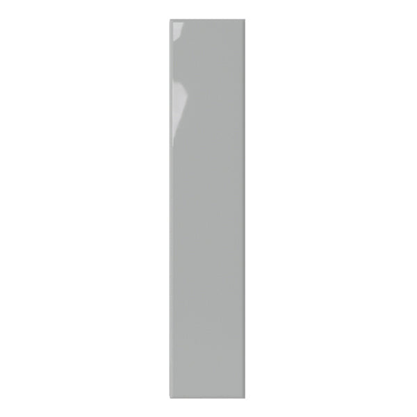 107x542mm DNA Tiles - Plinto Flat Grey Gloss