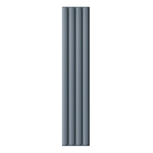 107x542mm DNA Tiles - Plinto Out (Flute) Blue Matt