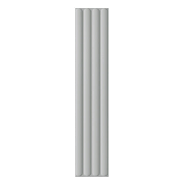 107x542mm DNA Tiles - Plinto Out (Flute) Grey Matt