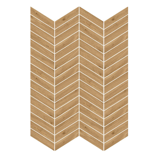110x540mm Marazzi - Oltre Chevron Caramel