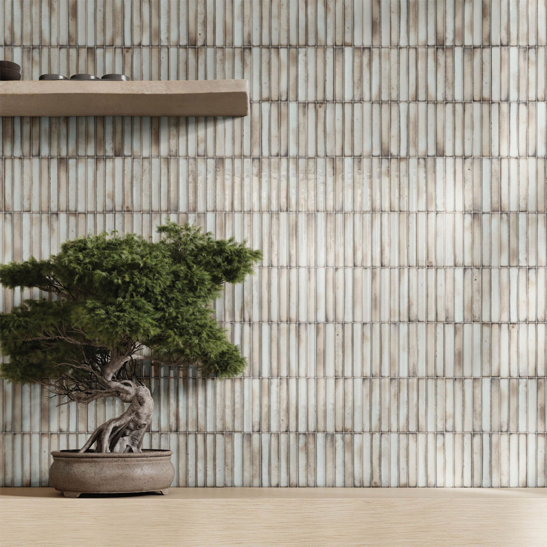115x230mm Estudio Ceramico - Kanji Beige