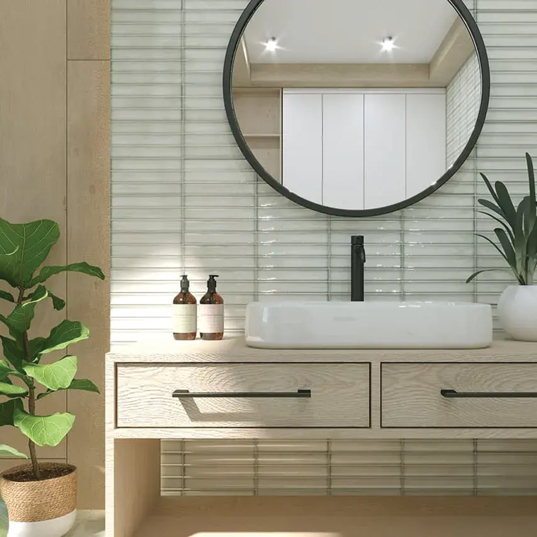 115x230mm Estudio Ceramico - Kanji Snow