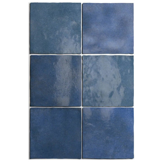 132x132mm Equipe Ceramicas - Artisan Colonial Blue