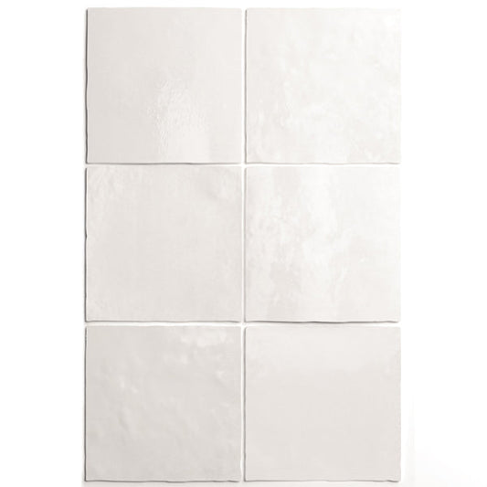 132x132mm Equipe Ceramicas - Artisan White