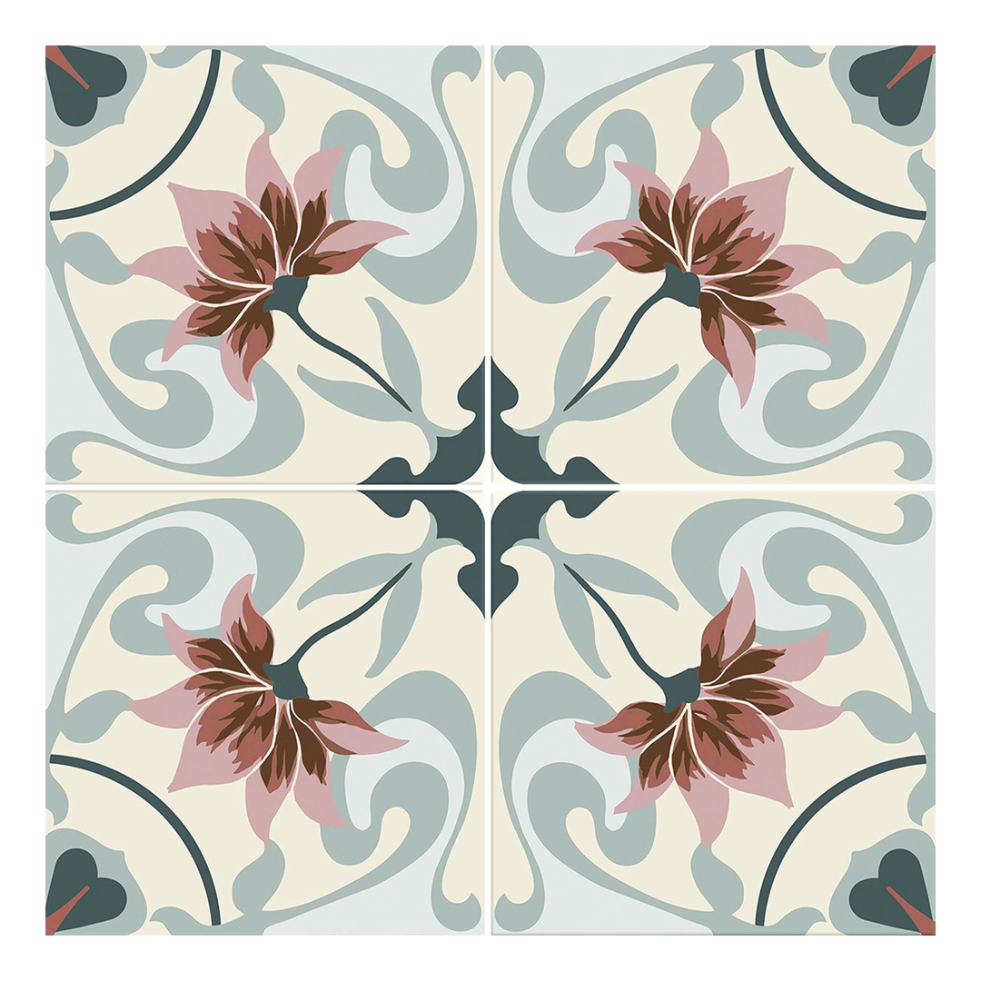 147x147mm Estudio Ceramico - Highbury Rosebery