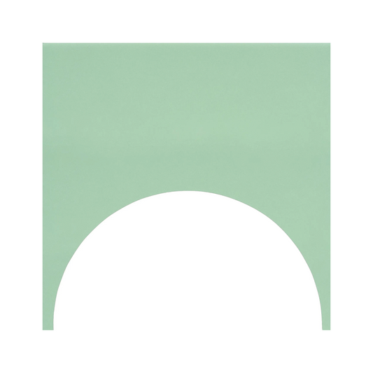 150x150mm Quintessenza Ceramiche - FargBlock Cirkel Out Menta Matt
