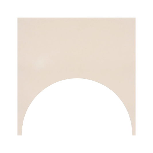 150x150mm Quintessenza Ceramiche - FargBlock Cirkel Out Sabbia Matt