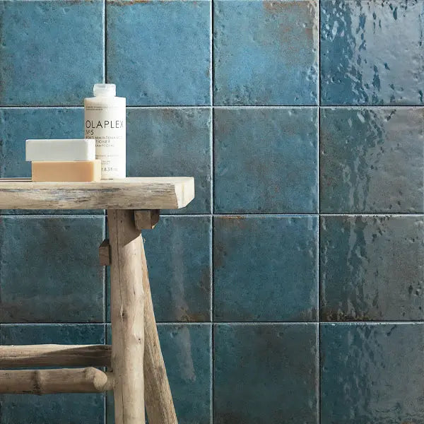 Elite Design Studio -  165x165mm Settecento - Oxida Blue