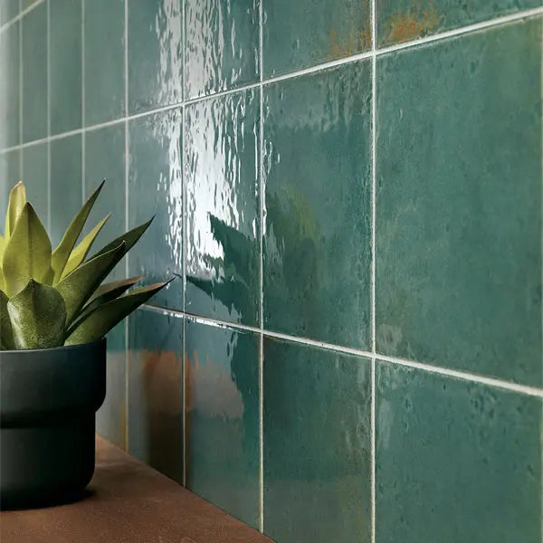 Elite Design Studio -  165x165mm Settecento - Oxida Green