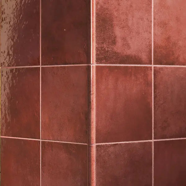 Elite Design Studio -  165x165mm Settecento - Oxida Red
