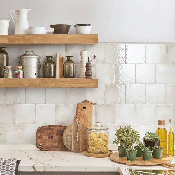 Elite Design Studio -  165x165mm Settecento - Oxida White