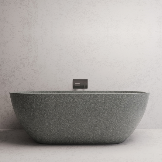 1700x800x560mm Madu Living - Indy Bath Grey