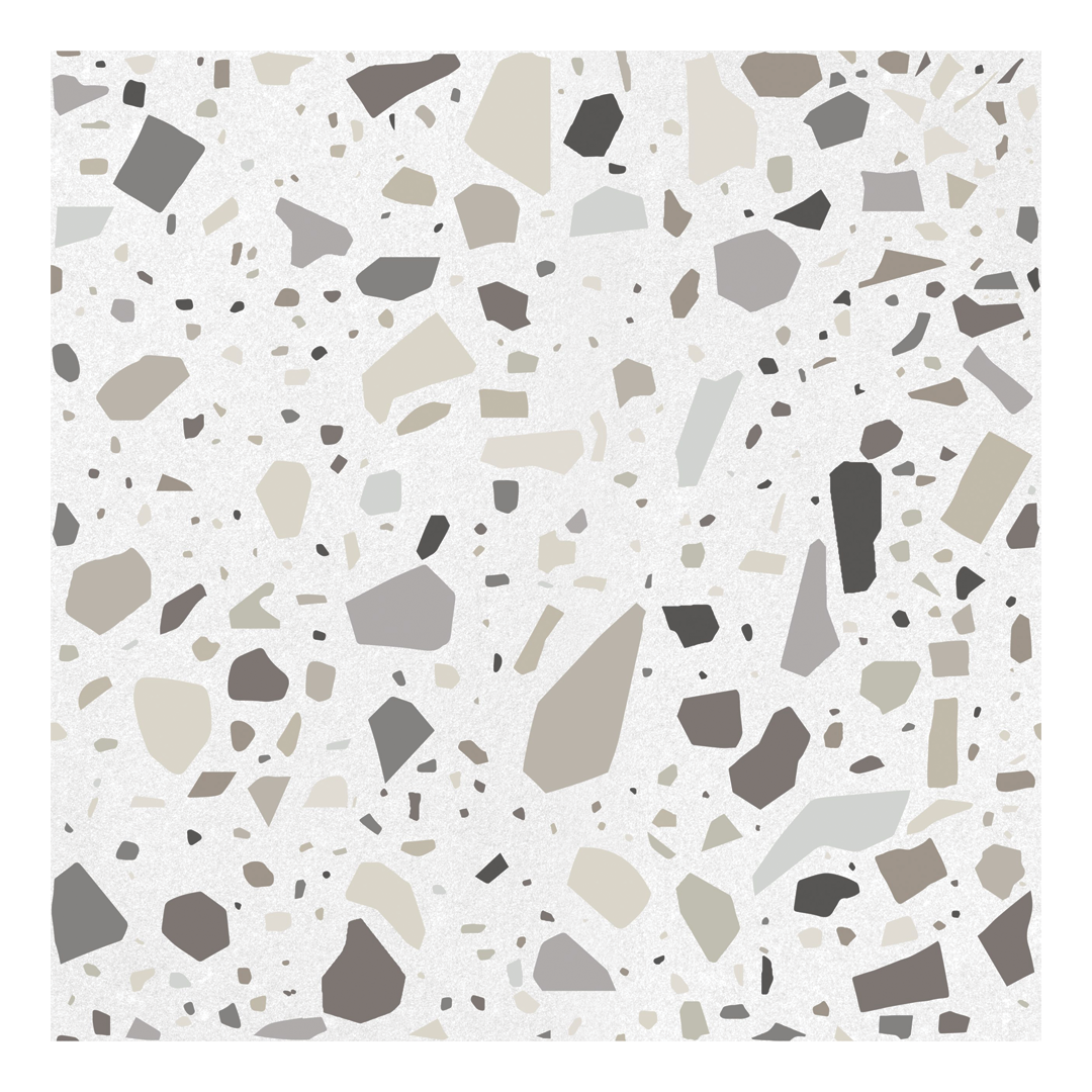 186x186mm Quintessenza Ceramiche - Confetti Bianco Beige