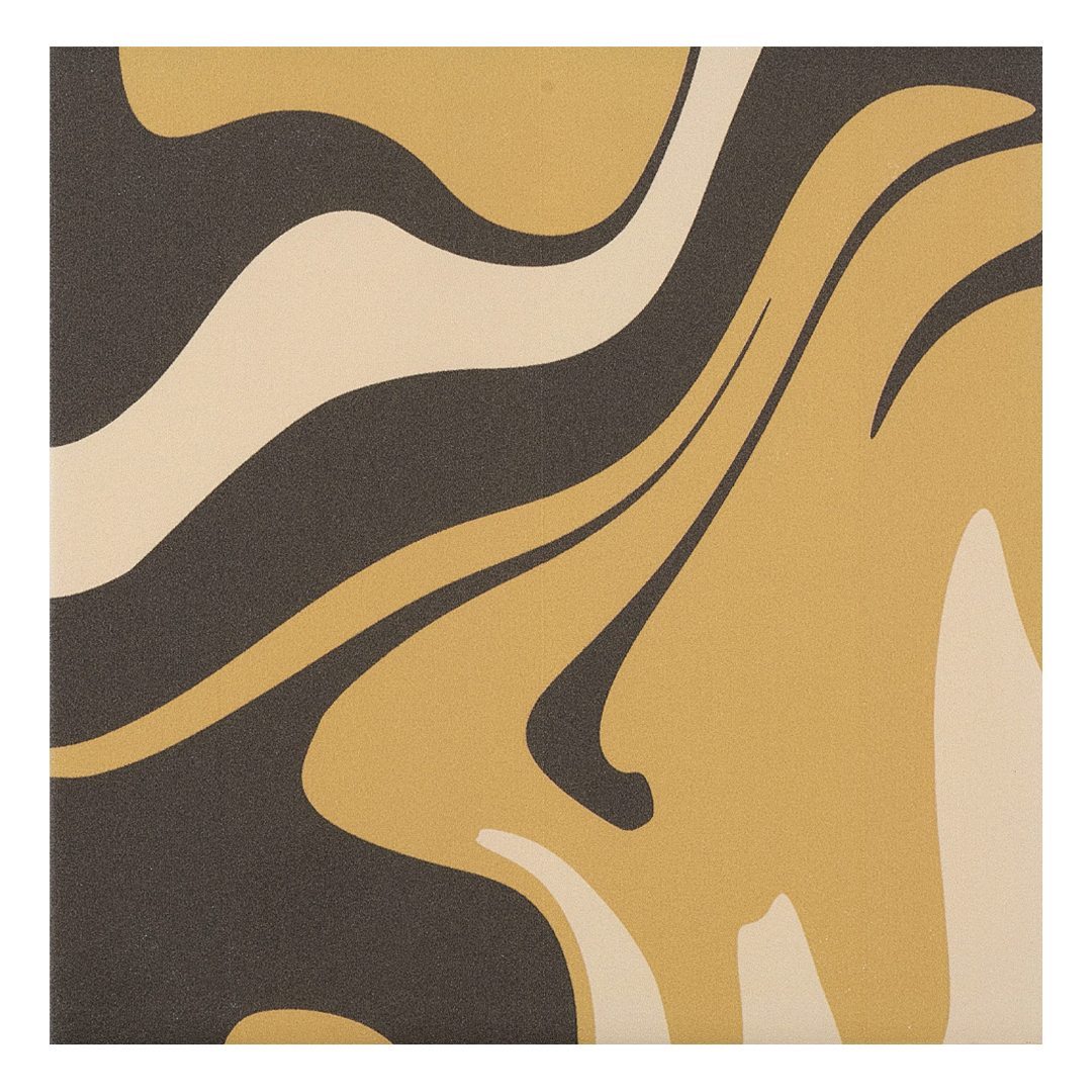 186x186mm Quintessenza Ceramiche - Fluid Choco Moka