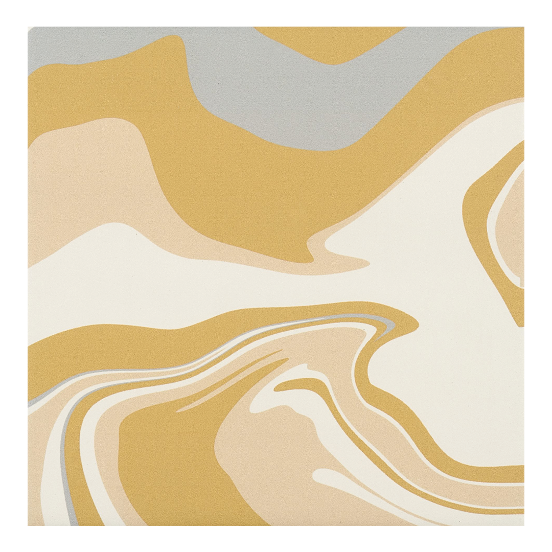 186x186mm Quintessenza Ceramiche - Fluid Honey Syrup