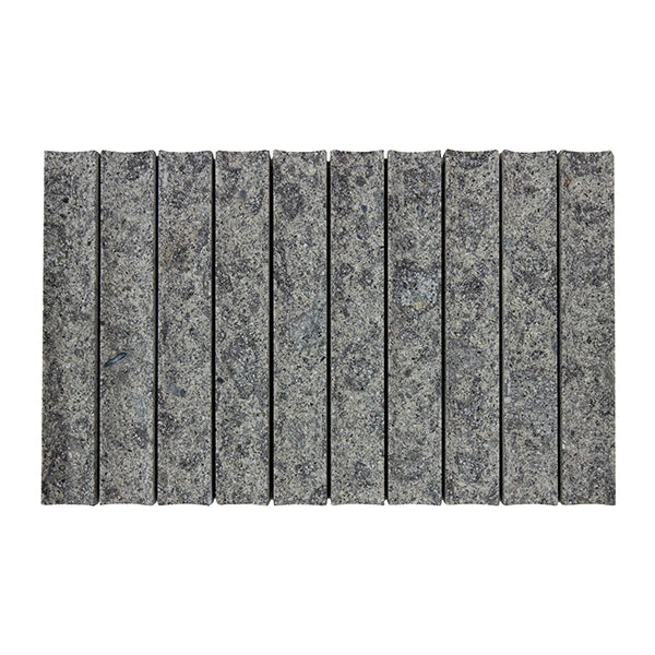 198x318mm EDS - Apollo Pepper Volcanic Stone Honed Concave Tumbled Edge