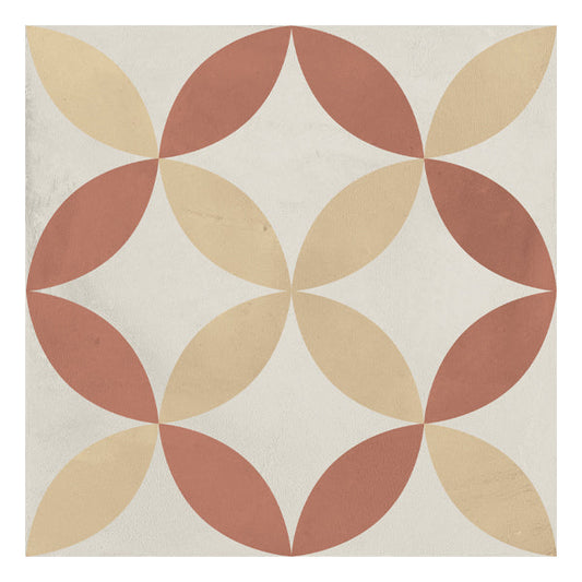200x200mm Marca Corona - Terra Art Astro Tramonto & Crema (TC)