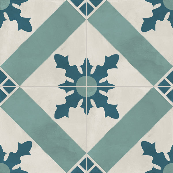 200x200mm Marca Corona - Terra Art Cardinale Oceano & Cielo (OC)