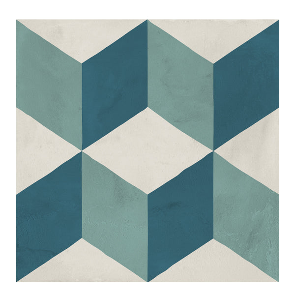 200x200mm Marca Corona - Terra Art Cubo Oceano & Cielo (OC)