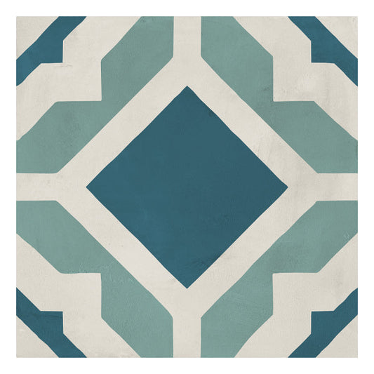 200x200mm Marca Corona - Terra Art Geometrico Oceano & Cielo (OC)
