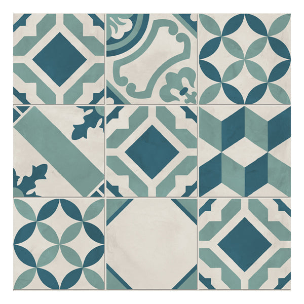200x200mm Marca Corona - Terra Art Mix Oceano & Cielo (OC)