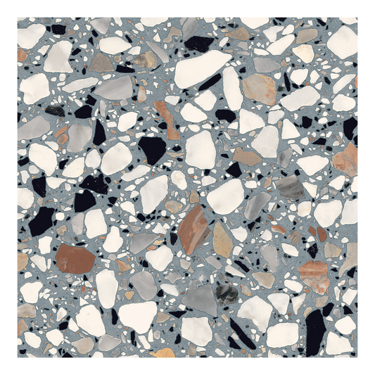 Elite Design Studio -  200x200mm Ceramica Del Conca - Frammenti Azzurro Macro