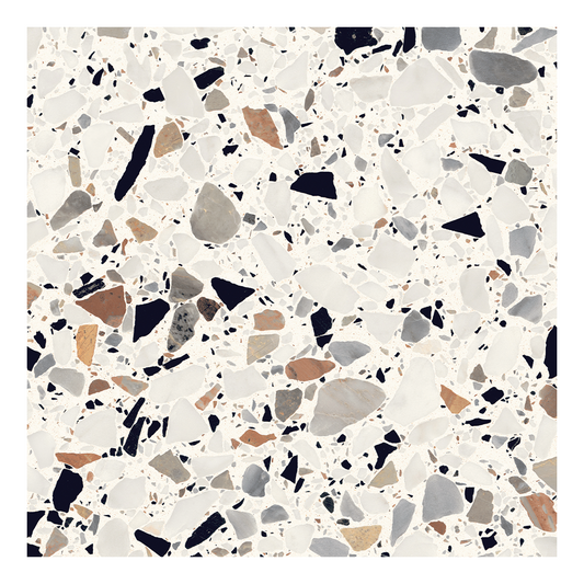 Elite Design Studio -  200x200mm Ceramica Del Conca - Frammenti Bianco Macro