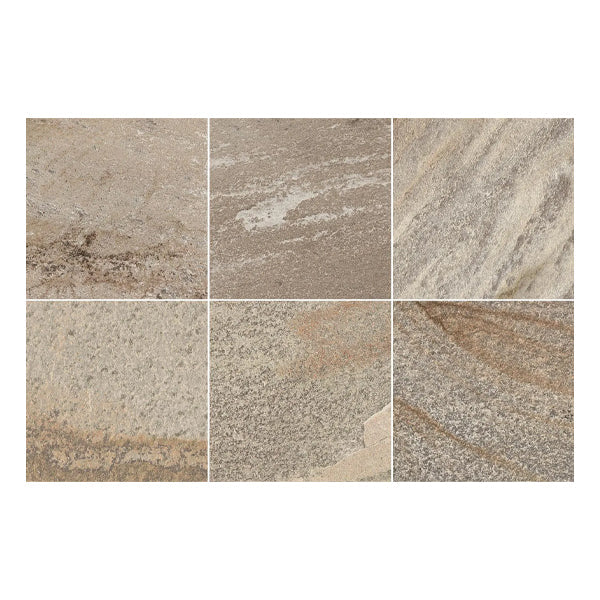 200x200mm Imola - Trail18 Quarzite Bianco