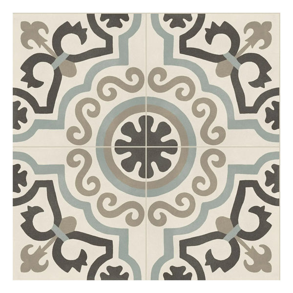200x200mm Marazzi - D Segni Blend Tappeto 12 Osso Deco