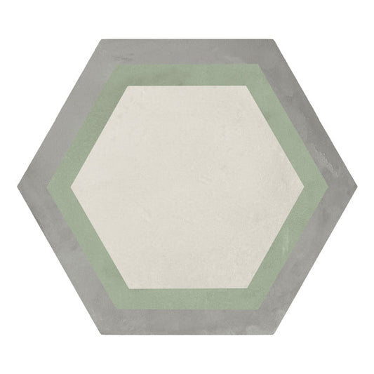 210x250mm Marca Corona - Terra Art Cornice Hex (ESA) Sabbia & Menta (SM)