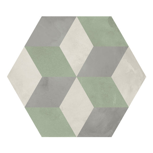 210x250mm Marca Corona - Terra Art Cubo Hex (ESA) Sabbia & Menta (SM)