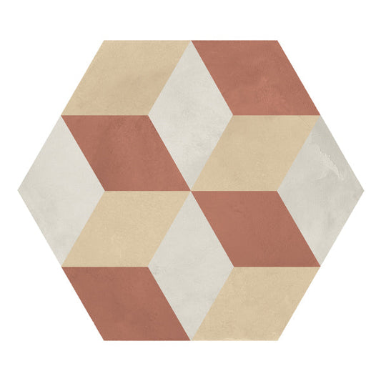 210x250mm Marca Corona - Terra Art Cubo Hex (ESA) Tramonto & Crema (TC)