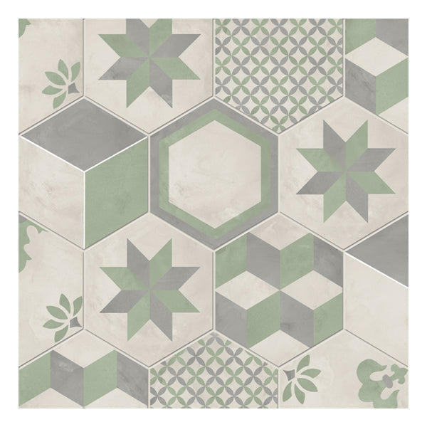 200x200mm Marca Corona - Terra Art Mix Sabbia & Menta (SM)