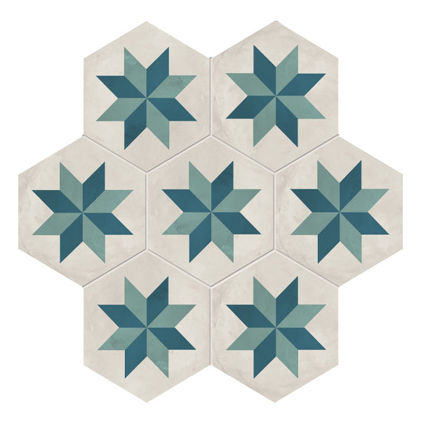 210x250mm Marca Corona - Terra Art Stella Hex (ESA) Oceano & Cielo (OC)