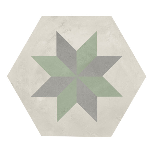210x250mm Marca Corona - Terra Art Stella Hex (ESA) Sabbia & Menta (SM)