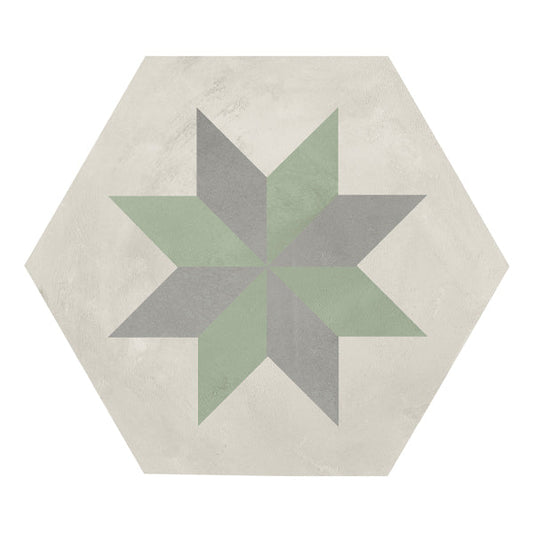 210x250mm Marca Corona - Terra Art Stella Hex (ESA) Sabbia & Menta (SM)