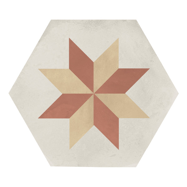 210x250mm Marca Corona - Terra Art Stella Hex (ESA) Tramonto & Crema (TC)