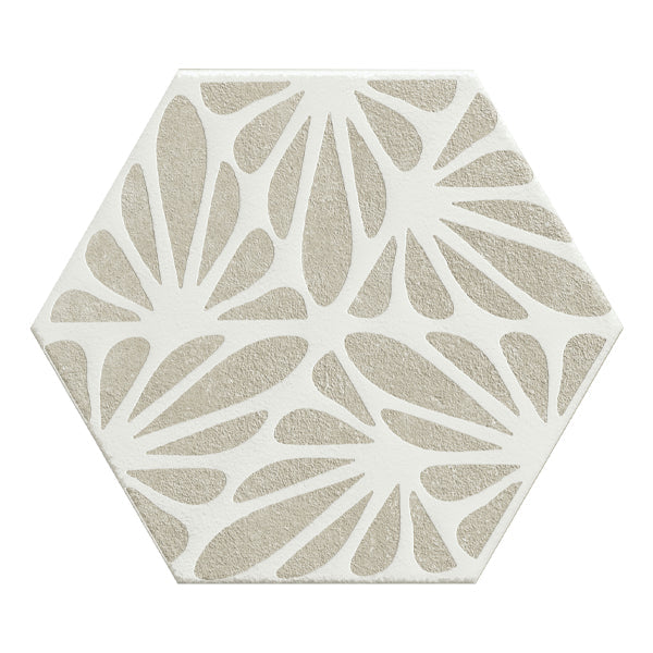 216x250mm Marca Corona - Terracreta Cesello Argilla Hex (ESA)