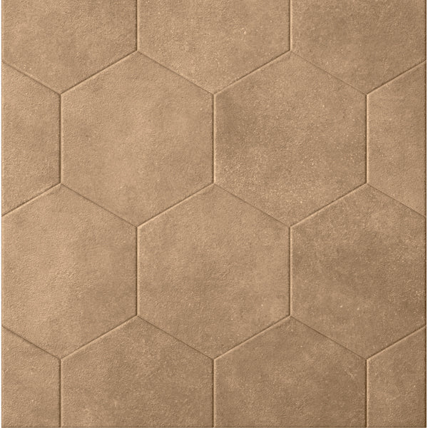 216x250mm Marca Corona - Terracreta Chamotte Hex (ESA)