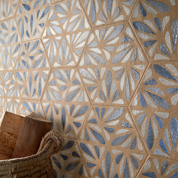 216x250mm Marca Corona - Terracreta Dipinto Chamotte Hex (ESA)