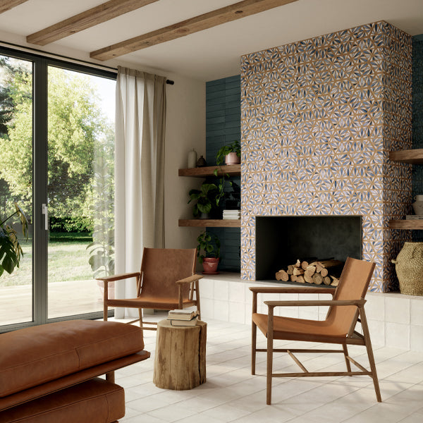 216x250mm Marca Corona - Terracreta Dipinto Chamotte Hex (ESA)
