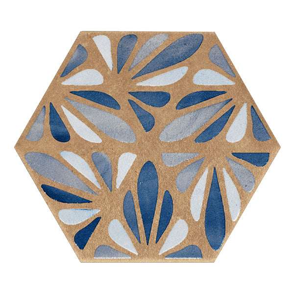 216x250mm Marca Corona - Terracreta Dipinto Chamotte Hex (ESA)