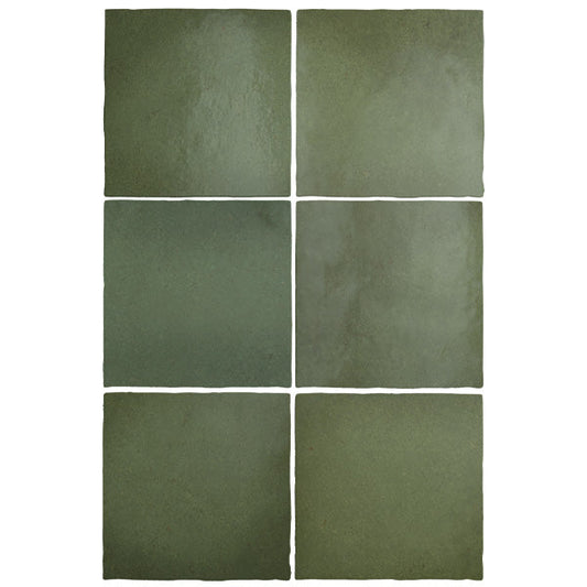 132x132mm Equipe Ceramicas -  Magma Malachite