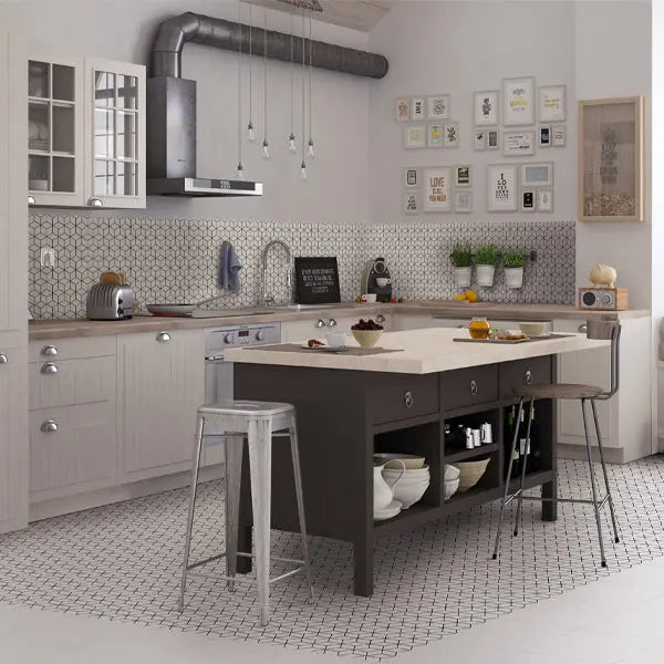 Elite Design Studio -  250x250mm Keros - Alhambra Nero