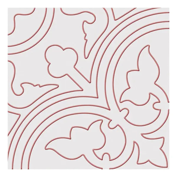 Elite Design Studio -  250x250mm Keros - Alhambra Rojo