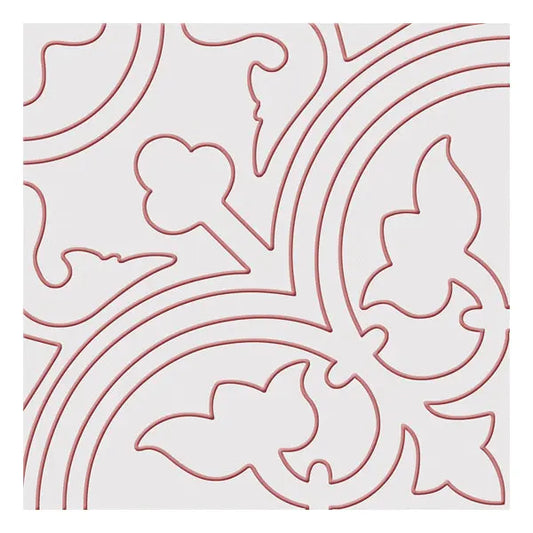 Elite Design Studio -  250x250mm Keros - Alhambra Rojo