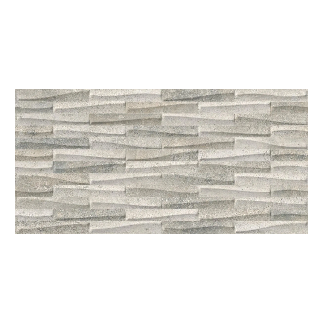 298x598mm Ceramiche Piemme - Castlestone Muretto Grey
