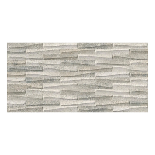 298x598mm Ceramiche Piemme - Castlestone Muretto Grey