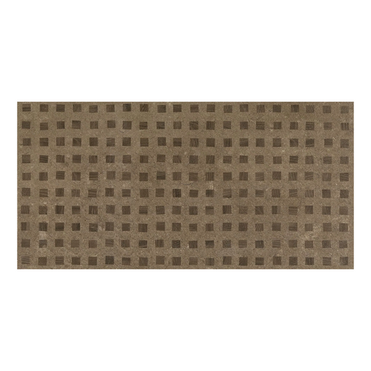 300x600mm Ceramiche Piemme - Bits & Pieces Peat Brown Quad