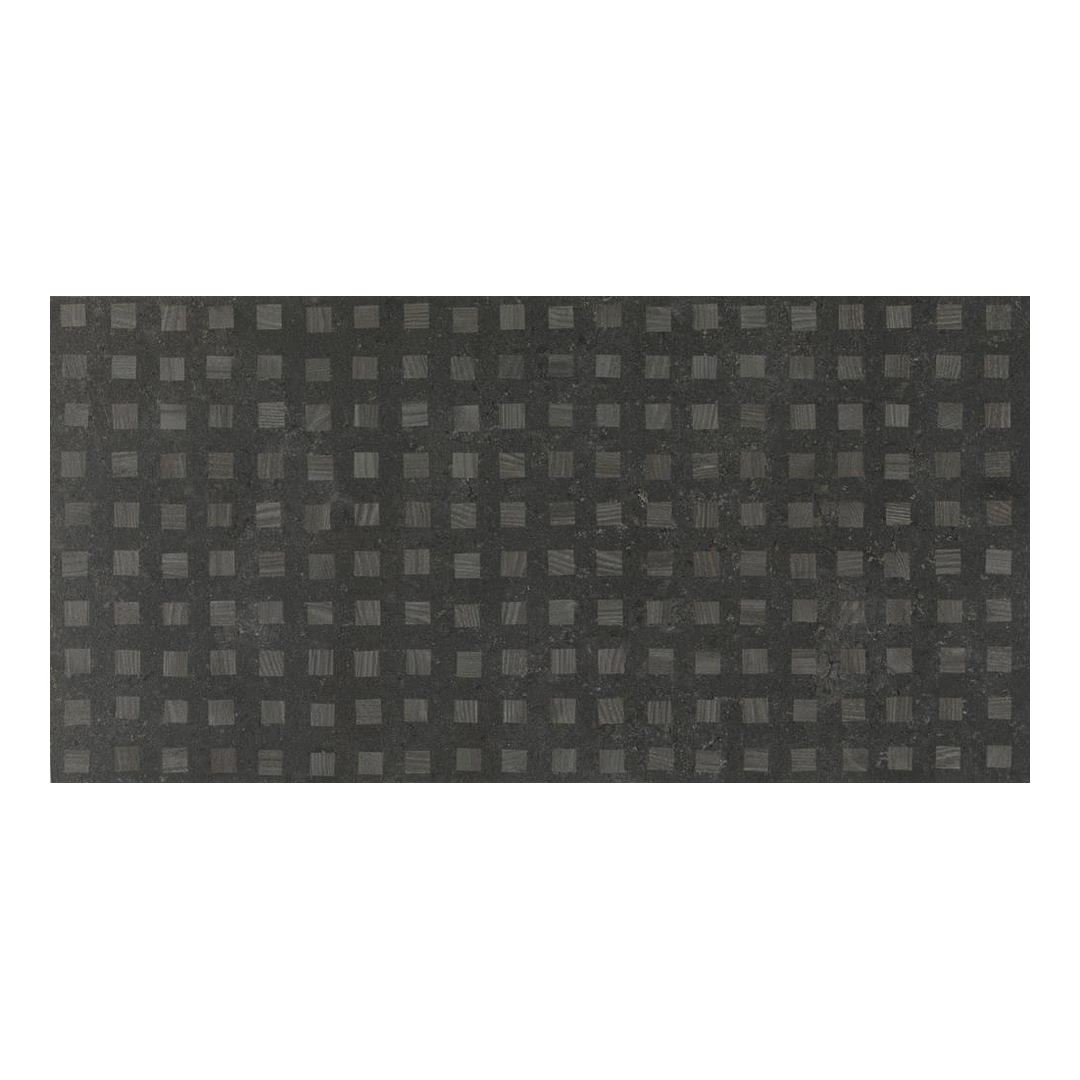 300x600mm Ceramiche Piemme - Bits & Pieces Pitch Black Quad